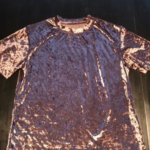 Velvet-ish T-shirt